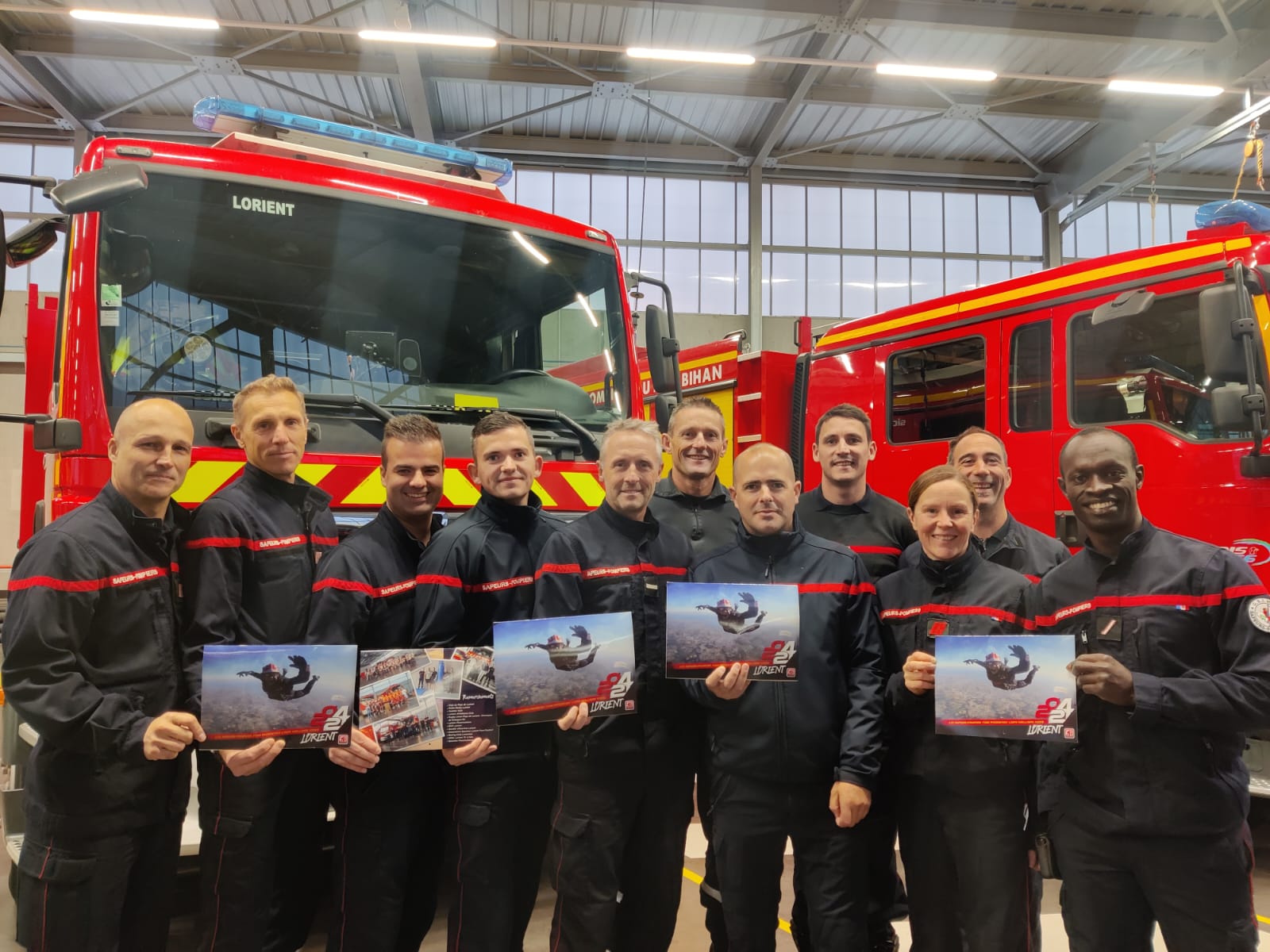 Calendriers des pompiers de Lorient 2024 - 2
